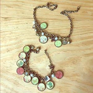 Matching bracelet and necklace from Paris